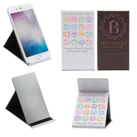 4 1/2" x 2 7/8" phone stand with metal mirror inside... from ASI 62190 Illini