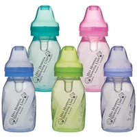 4 oz. plastic baby bottles in an assortment of colors.... from ASI 62190 Illini