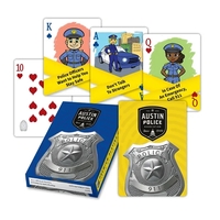 Police Stay Safe Playing Card Deck