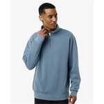 Independent Trading Co. Unisex Pigment-Dyed Quarter-Zip P...