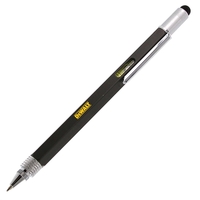 Aluminum Ruler Pen with Level, Screwdriver & Stylus
