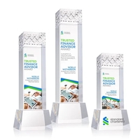 Velson VividPrint™ Award on Base - Clear