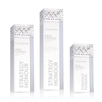 The Velson Award is a striking freestanding optical crystal piece with......