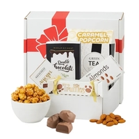 Red Bow Gourmet Treats Gift Box
