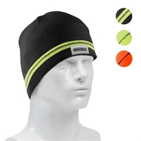 Winter Beanie with Reflective Stripe... from ASI 89320 Starline USA Inc
