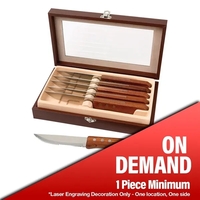 Niagara Cutlery™ Rosewood 6-Piece Steak Knife Set