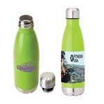 Solana 17 oz. 304 Stainless Steel Vacuum Bottle with Copp...