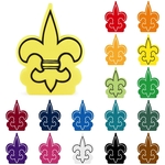 Fleur de Lys Foam Mitt