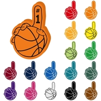 Basketball Foam Hand Cheering Mitt... from ASI 54886 Foamworx / FoamWorx