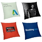 18" x 18" Sublimated Polyester Medium Throw Pillow