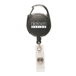 Retractable Badge Holder with Carabiner