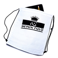 Versatile lightweight polyester back sack with drawstring closure.... from...