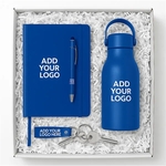 Corporate Gift Set with Notebook, Bottle, Keychain & Pen