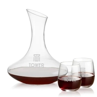 Our exquisite 60oz Hampton Carafe is paired with your choice of... from ASI...