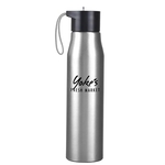 24 oz. Ridge Recycled Aluminum Bottle w/ silicone grip