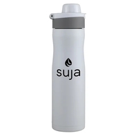 24 oz. powder coated recycled stainless steel bottle with double wall... from...
