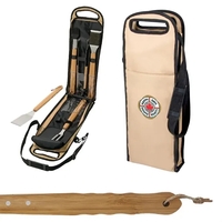 5 Piece Bamboo BBQ Set