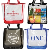 Soft TPU Clear Stadium Tote Bag