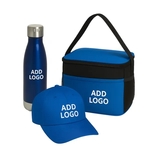Branded Cooler Bag Gift Set with Bottle & Cap
