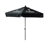 7' market umbrella with steel frame, 6 panels and valences.... from ASI 76730...