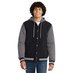 Sport-Tek Insulated Letterman Jacket.