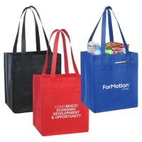 Tote bag made of 100GSM non-woven soft textured polypropylene with...