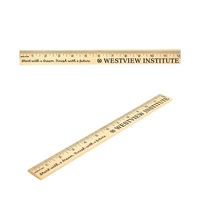 12" wooden ruler.... from ASI 61125 Hit Promotional Products / Hit®