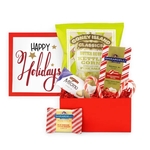 Happy Holidays Red Snack & Cocoa Gift Box