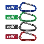 Aluminum Key Holder & Dog Tag with Carabiner