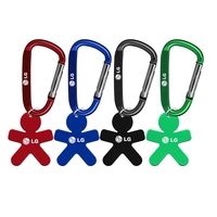Aluminum Key Holder & Dog Tag with Carabiner... from ASI 74585 Nu Promo...