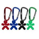 Aluminum Key Holder & Dog Tag with Carabiner