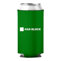 Foam slim style beverage can cooler sleeve for 12 ounce cans... from ASI...