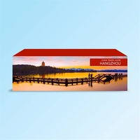 8 Ft. Full Table cover Fitted digital front