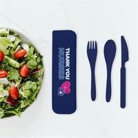 Utensil set includes spoon, knife, and fork all in a 2... from ASI 54040 Fey...