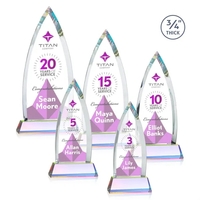 The striking Shildon Award is a 3/4" thick Starfire arrowhead with... from...