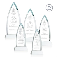 The striking Shildon Award is a 3/4" thick Starfire arrowhead with... from...