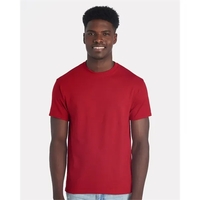 Adult heavyweight T-shirt with shoulder to shoulder taping. Blank product.......