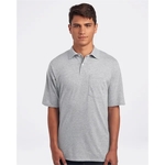 JERZEES Men's SpotShield® 50/50 Polo with Pocket