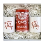 Holiday Cocoa Gift Tin with Mugs