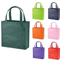 Non-woven square shape tote bag plus 1 color silkscreen imprint on... from...