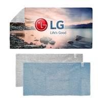 24 x 12 Heather Microfiber Towel... from ASI 30208 A P Specialties / AP...