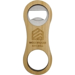 Rounded Bamboo Bottle Opener