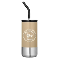 Summit 16oz Insulated Tumbler With Straw... from ASI 79530 Prime Line