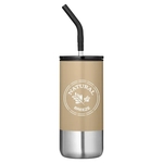 Summit 16 oz Insulated Tumbler With Straw