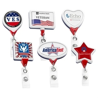 Jumbo patriot retractable badge reels.... from ASI 49470 DEVARA