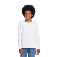 Gildan Youth Heavy Cotton 100% Cotton Long Sleeve T-Shirt.