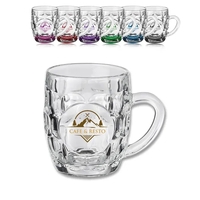 10 oz. glass beer mug with wide round imprint area.... from ASI 39552 BEL Promo