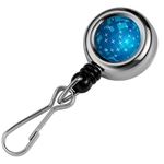 Chrome Metal Badge Reel