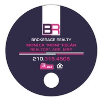 Circle w/ Hole Hand Fan Full Color (1 Side)