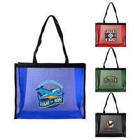 Recycled Mesh Grocery Tote... from ASI 30208 A P Specialties / AP Specialties